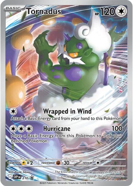 Tornadus - 210 [SVP - 210] - Cartes Sportives Rive Sud