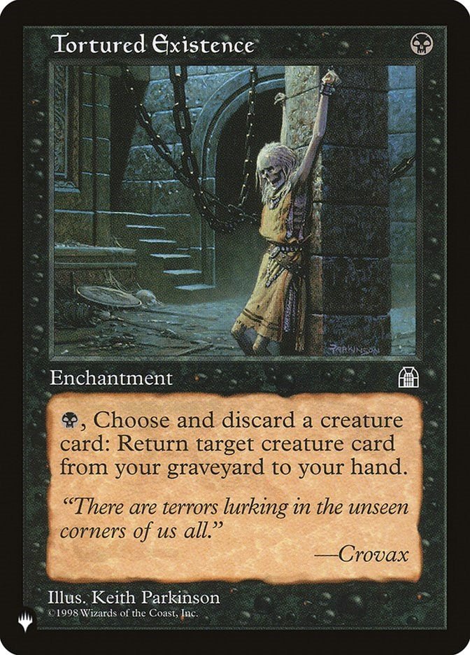 Tortured Existence [LIST - N/A] - Cartes Sportives Rive Sud