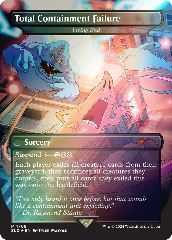 Total Containment Failure - Living End (Rainbow Foil) [SLD - 1769] - Cartes Sportives Rive Sud