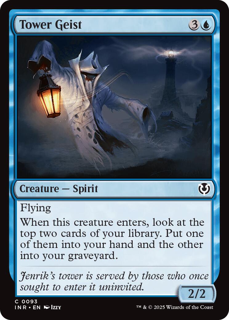 Tower Geist [INR - 93] - Cartes Sportives Rive Sud