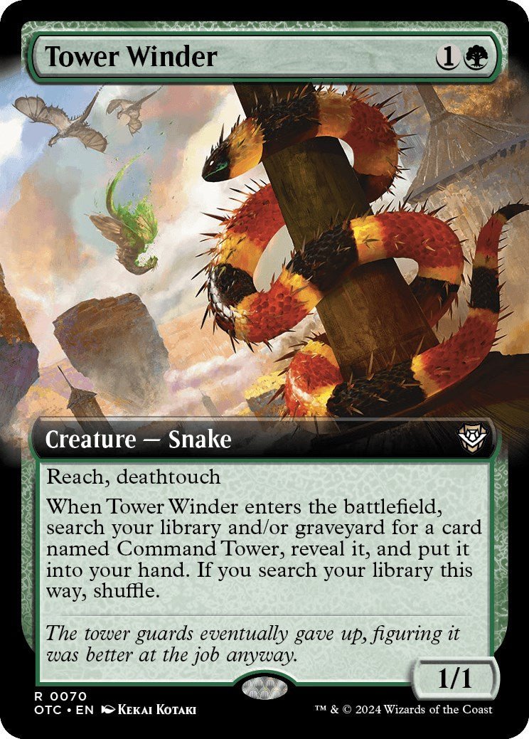 Tower Winder (Extended Art) [OTC - 70] - Cartes Sportives Rive Sud
