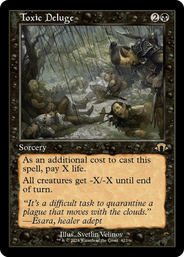 Toxic Deluge (Retro Frame) [MH3 - 412] - Cartes Sportives Rive Sud