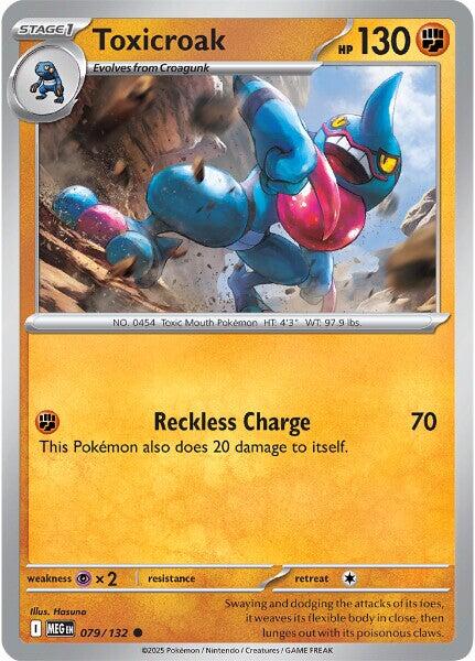 Toxicroak [MEG - 079/132] - Cartes Sportives Rive Sud