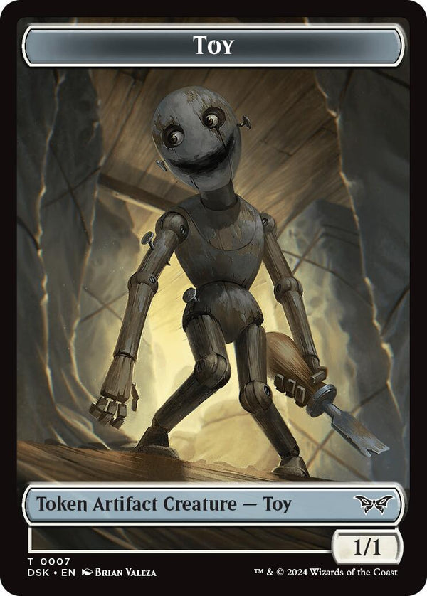 Toy // Spider Double - Sided Token [DSK - 7 // 12] - Cartes Sportives Rive Sud