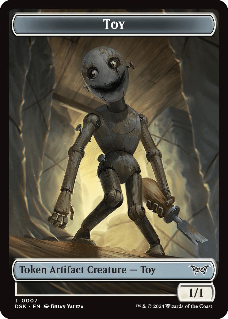 Toy // Spider Double - Sided Token [DSK - 7 // 12] - Cartes Sportives Rive Sud
