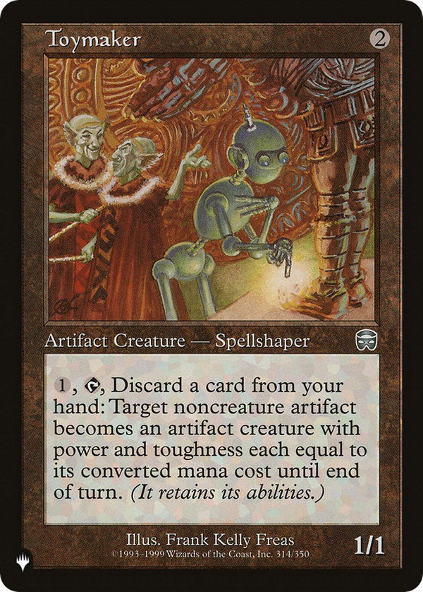 Toymaker [LIST - 314/350] - Cartes Sportives Rive Sud