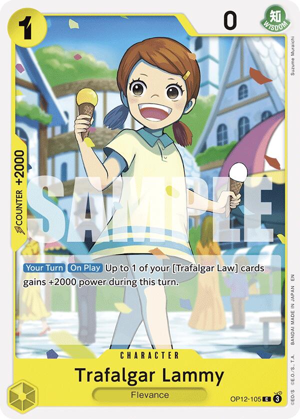 Trafalgar Lammy [OP12 - OP12 - 105] - Cartes Sportives Rive Sud