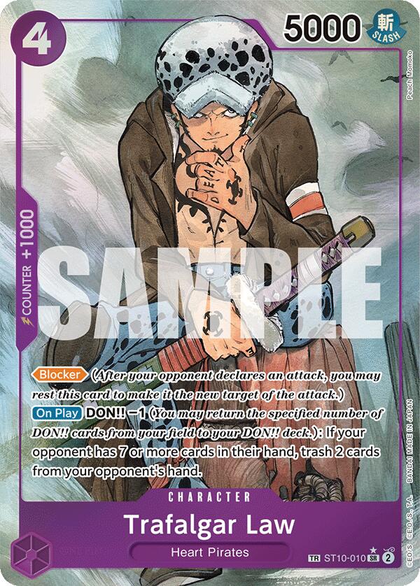 Trafalgar Law (010) (TR) [OP07 - ST10 - 010] - Cartes Sportives Rive Sud