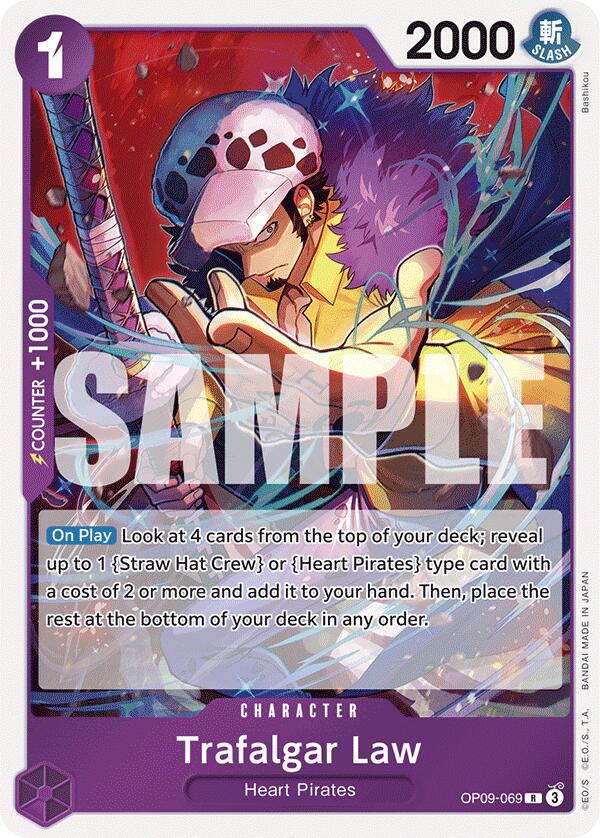 Trafalgar Law (069) [OP09 - OP09 - 069] - Cartes Sportives Rive Sud