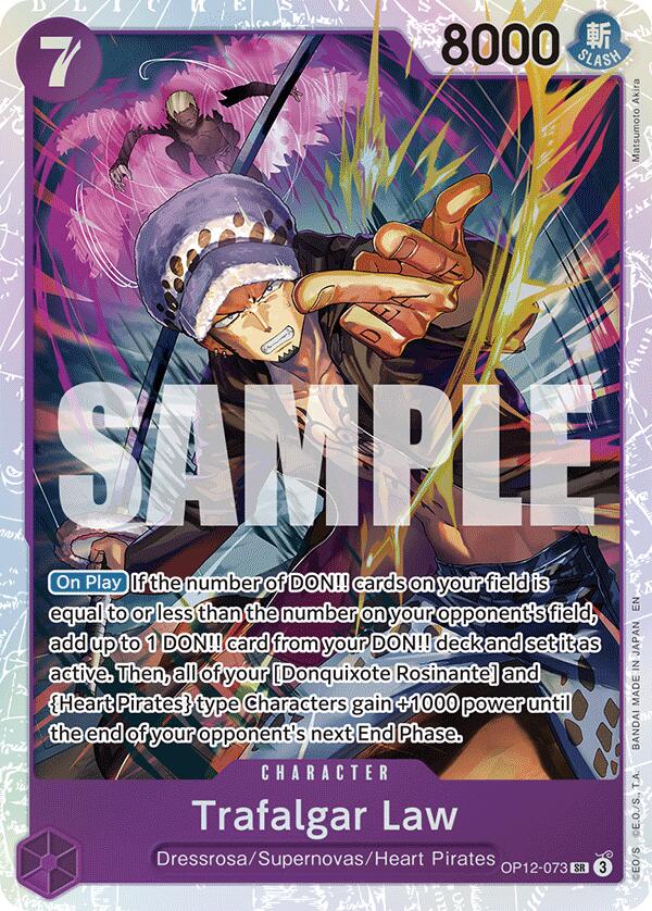 Trafalgar Law (073) [OP12 - OP12 - 073] - Cartes Sportives Rive Sud