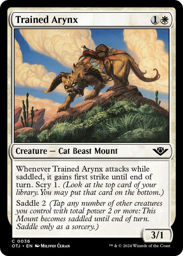 Trained Arynx [OTJ - 36] - Cartes Sportives Rive Sud
