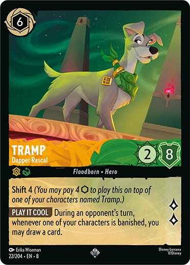 Tramp - Dapper Rascal [8 - 22/204] - Cartes Sportives Rive Sud