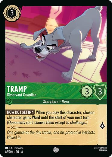 Tramp - Observant Guardian [8 - 87/204] - Cartes Sportives Rive Sud