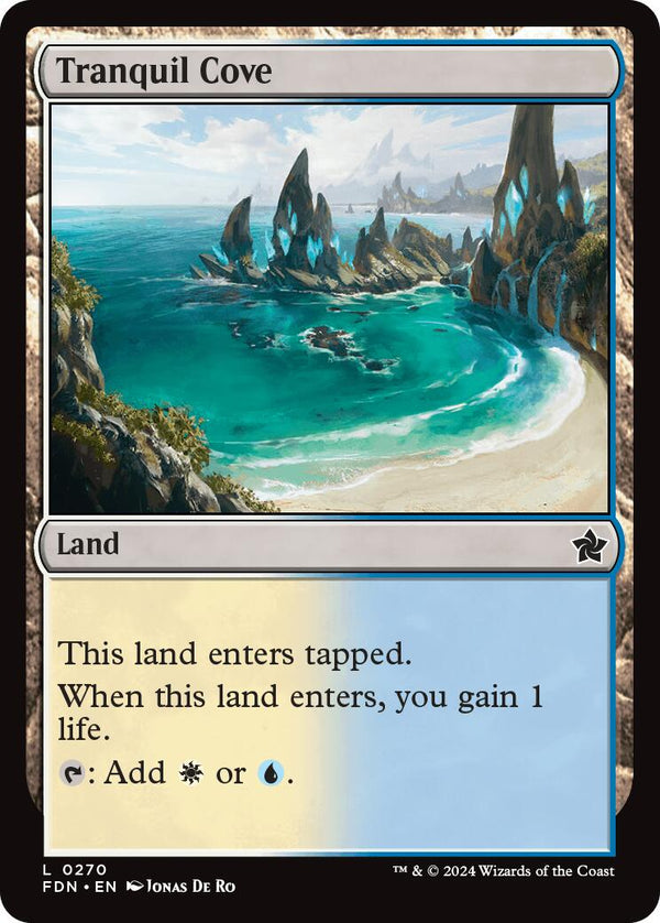 Tranquil Cove [FDN - 270] - Cartes Sportives Rive Sud