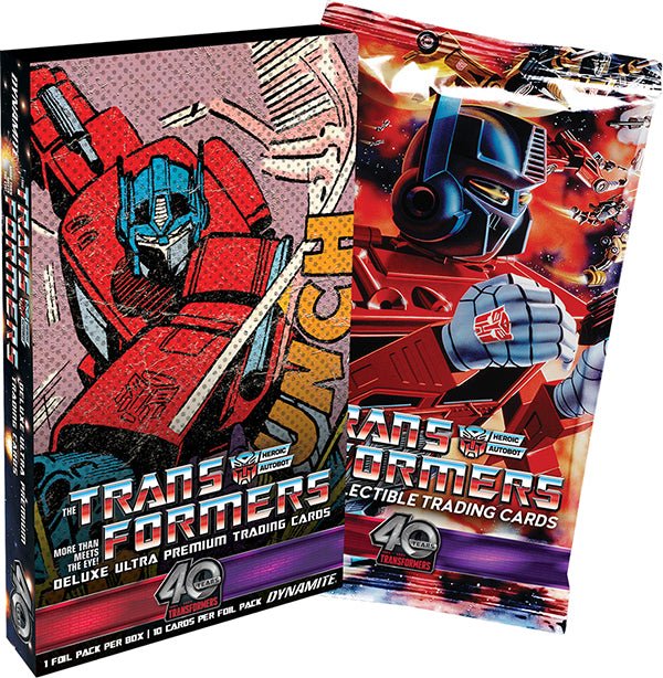 Transformers 40th Anniversary Deluxe Ultra Premium Mini Box - Cartes Sportives Rive Sud