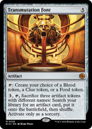 Transmutation Font [BIG - 28] - Cartes Sportives Rive Sud