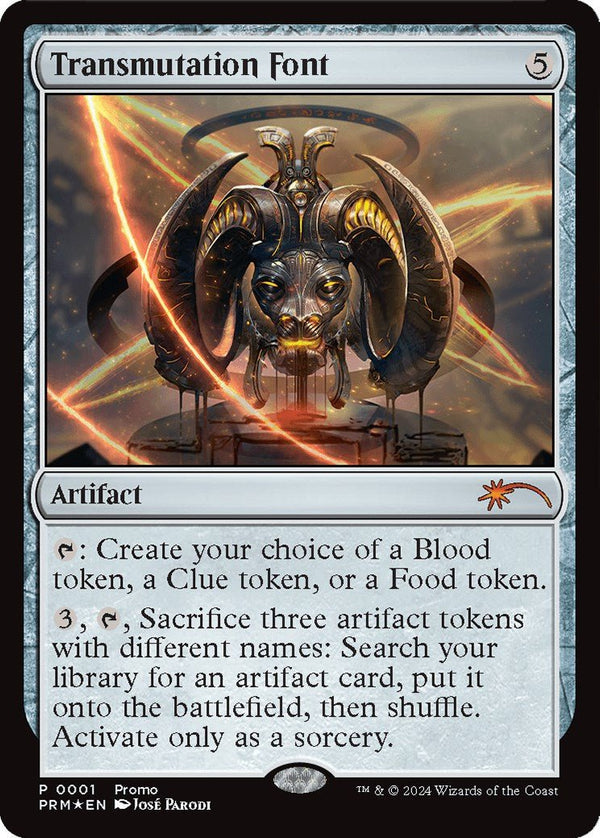 Transmutation Font [LARP - 1] - Cartes Sportives Rive Sud