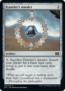 Traveler's Amulet [2X2 - 316] - Cartes Sportives Rive Sud