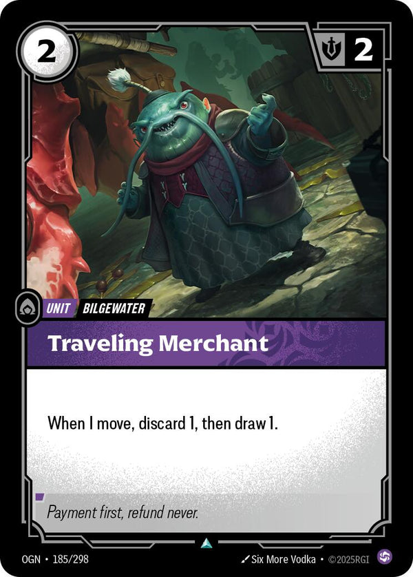 Traveling Merchant [OGN - 185/298] - Cartes Sportives Rive Sud