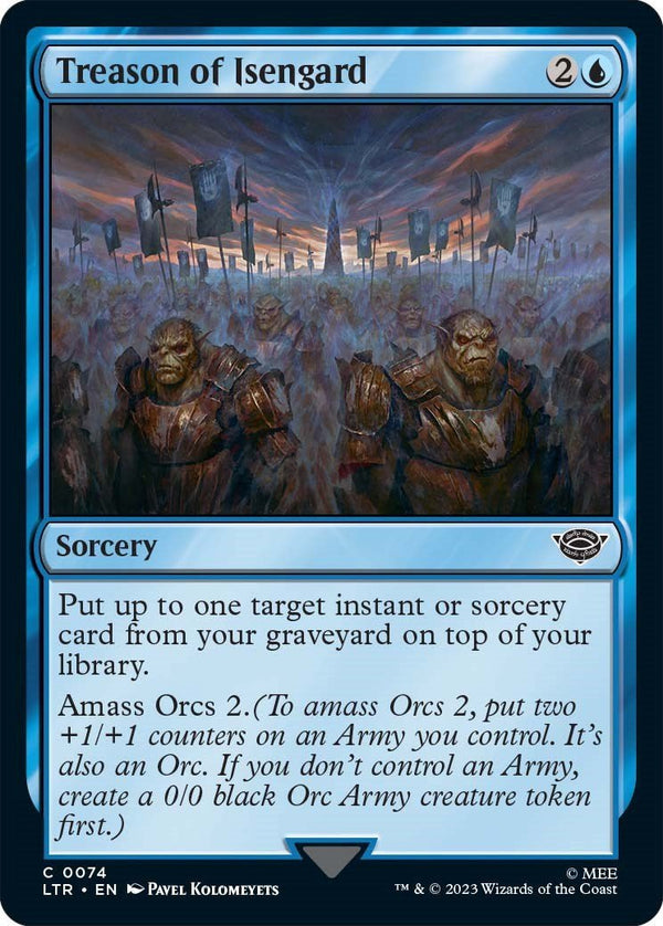 Treason of Isengard [LTR - 74] - Cartes Sportives Rive Sud