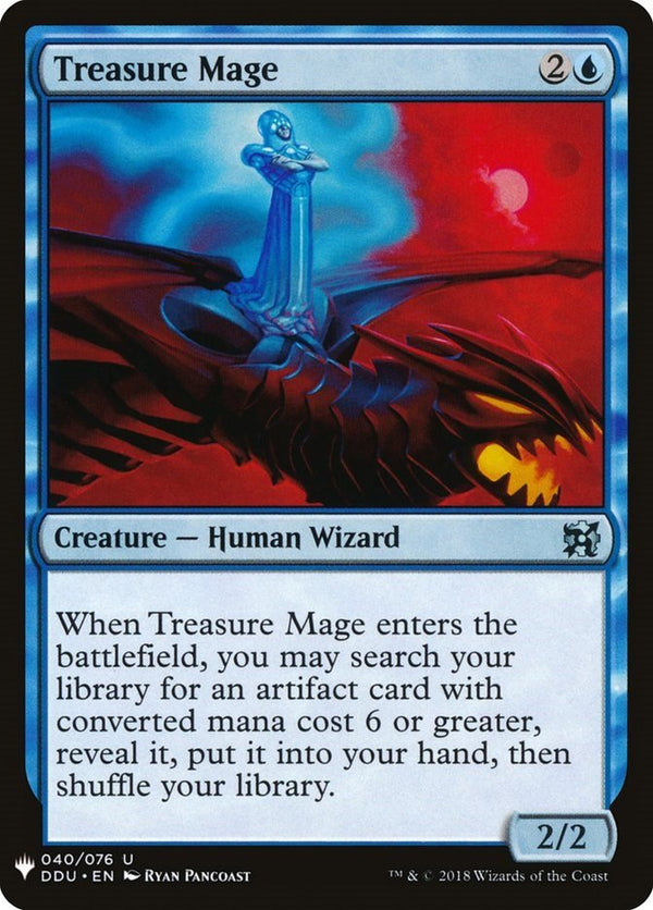 Treasure Mage [LIST - 40] - Cartes Sportives Rive Sud