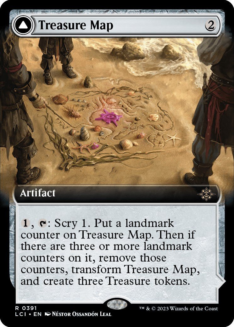 Treasure Map (Extended Art) [LCI - 391] - Cartes Sportives Rive Sud