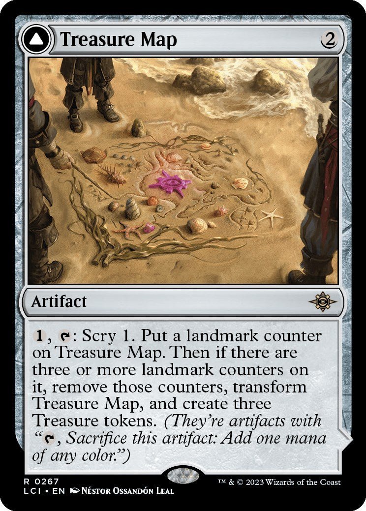 Treasure Map [LCI - 267] - Cartes Sportives Rive Sud