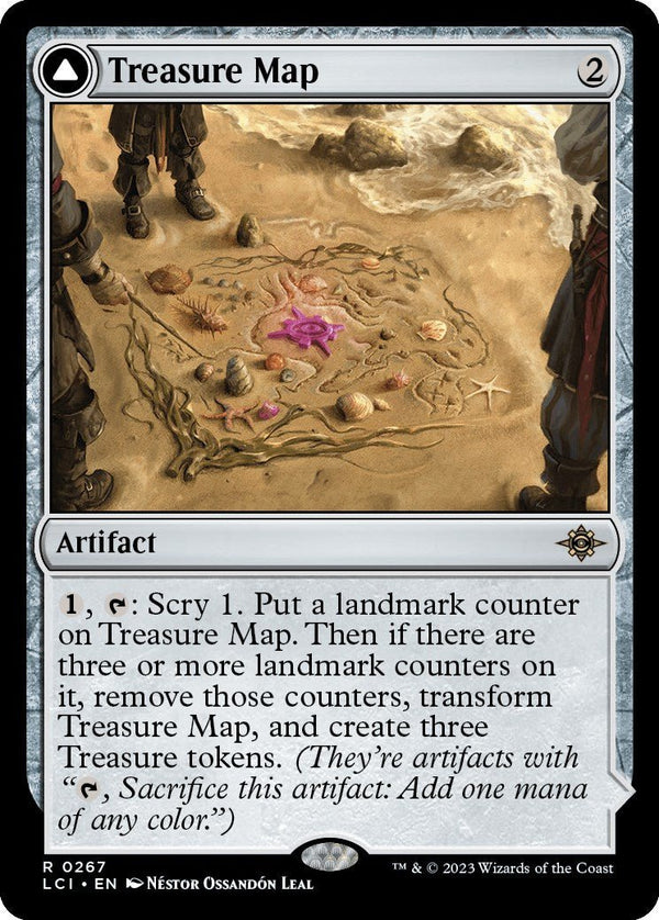 Treasure Map [LCI - 267] - Cartes Sportives Rive Sud