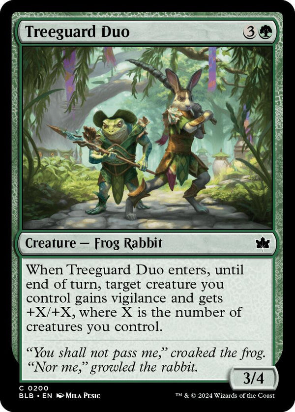 Treeguard Duo [BLB - 200] - Cartes Sportives Rive Sud