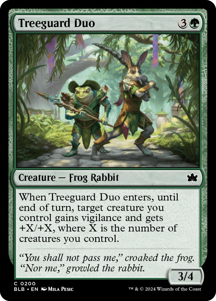 Treeguard Duo [BLB - 200] - Cartes Sportives Rive Sud