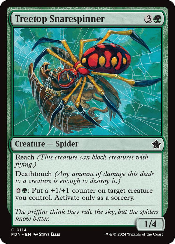 Treetop Snarespinner [FDN - 114] - Cartes Sportives Rive Sud