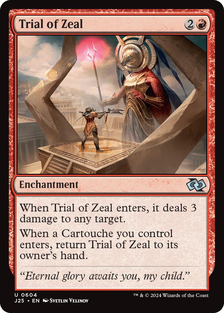 Trial of Zeal [J25 - 604] - Cartes Sportives Rive Sud