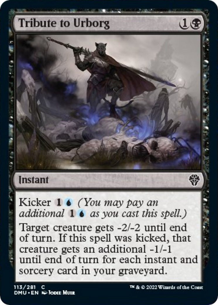 Tribute to Urborg [DMU - 113] - Cartes Sportives Rive Sud