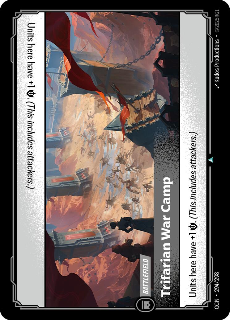 Trifarian War Camp [OGN - 294/298] - Cartes Sportives Rive Sud