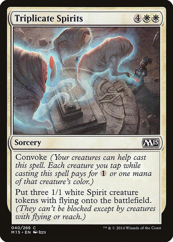 Triplicate Spirits [M15 - 40] - Cartes Sportives Rive Sud