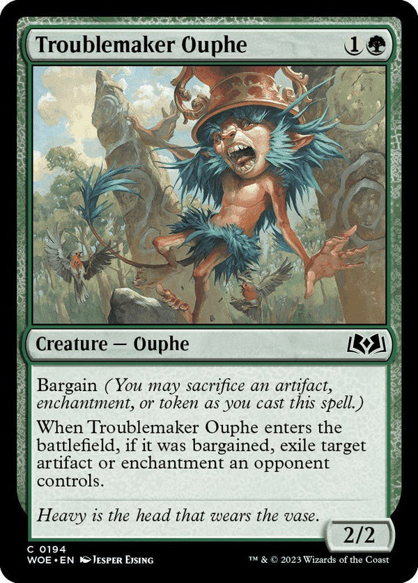 Troublemaker Ouphe [WOE - 194] - Cartes Sportives Rive Sud