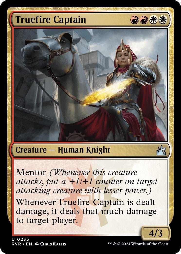 Truefire Captain [RVR - 235] - Cartes Sportives Rive Sud