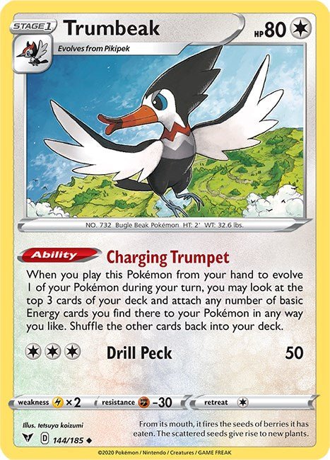 Trumbeak [SWSH04 - 144/185] - Cartes Sportives Rive Sud