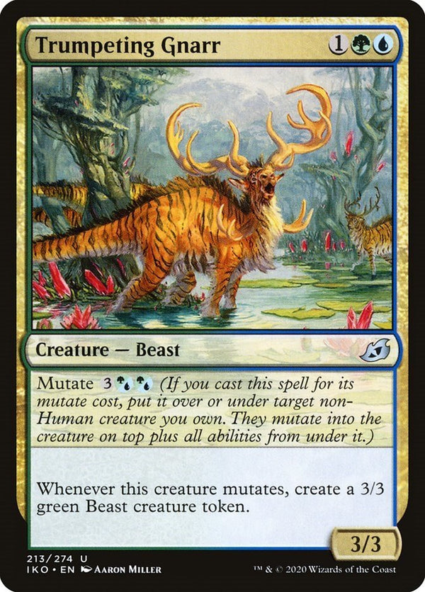 Trumpeting Gnarr [IKO - 213] - Cartes Sportives Rive Sud