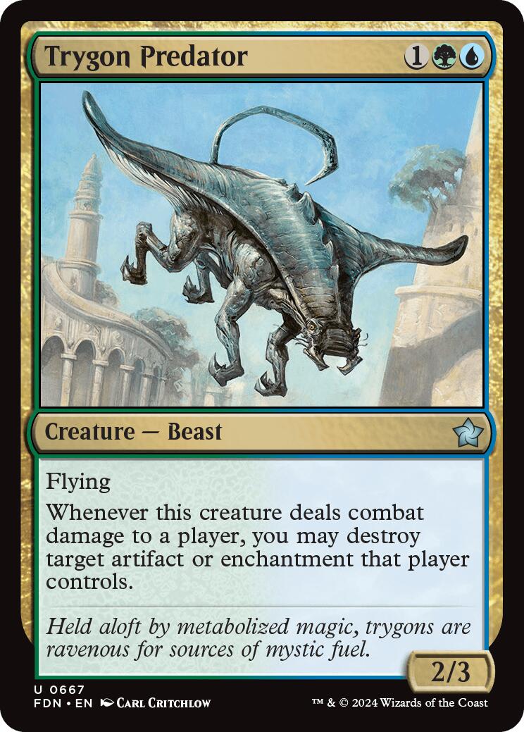Trygon Predator [FDN - 667] - Cartes Sportives Rive Sud