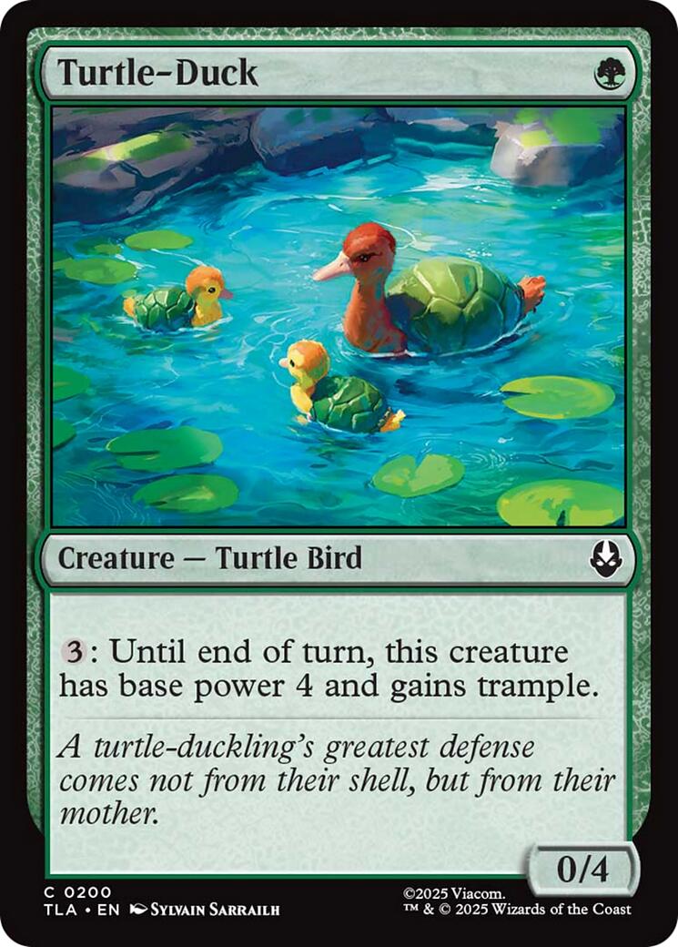 Turtle - Duck [TLA - 200] - Cartes Sportives Rive Sud