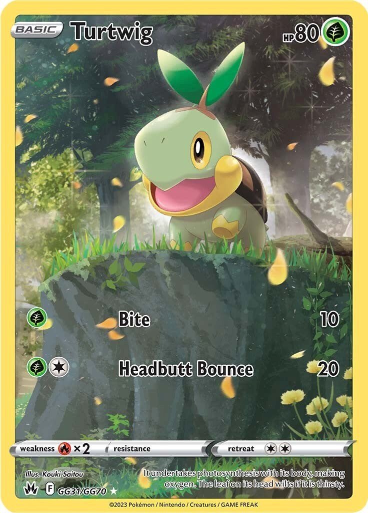 Turtwig [CRZ:GG - GG31/GG70] - Cartes Sportives Rive Sud