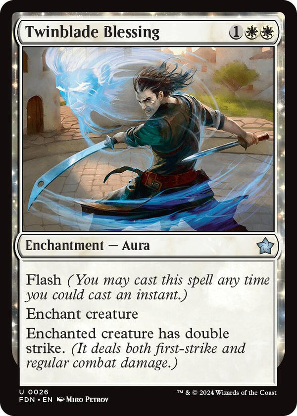 Twinblade Blessing [FDN - 26] - Cartes Sportives Rive Sud