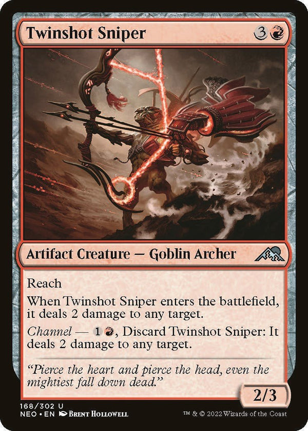 Twinshot Sniper [NEO - 168] - Cartes Sportives Rive Sud