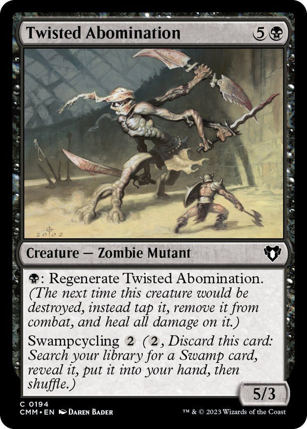 Twisted Abomination [CMM - 194] - Cartes Sportives Rive Sud