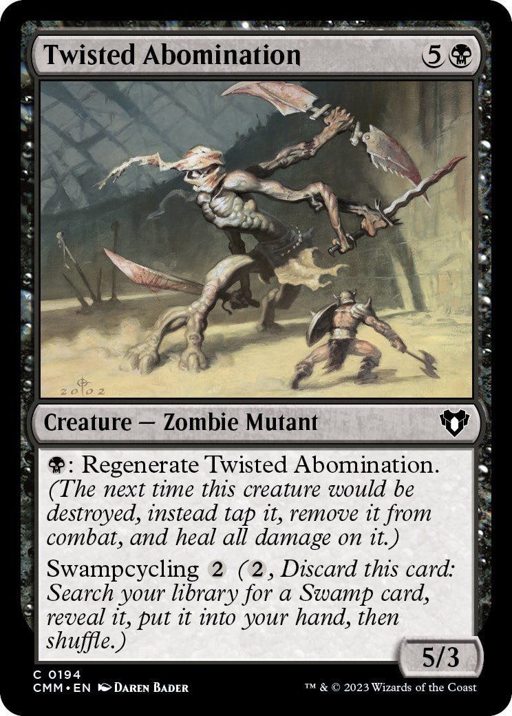 Twisted Abomination [CMM - 194] - Cartes Sportives Rive Sud