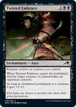 Twisted Embrace [NEO - 125] - Cartes Sportives Rive Sud