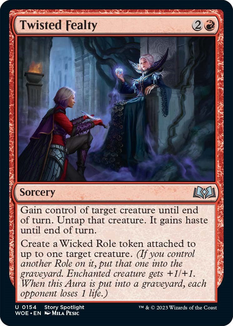 Twisted Fealty [WOE - 154] - Cartes Sportives Rive Sud