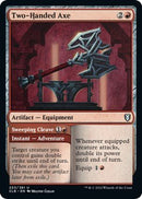 Two - Handed Axe [CLB - 203] - Cartes Sportives Rive Sud
