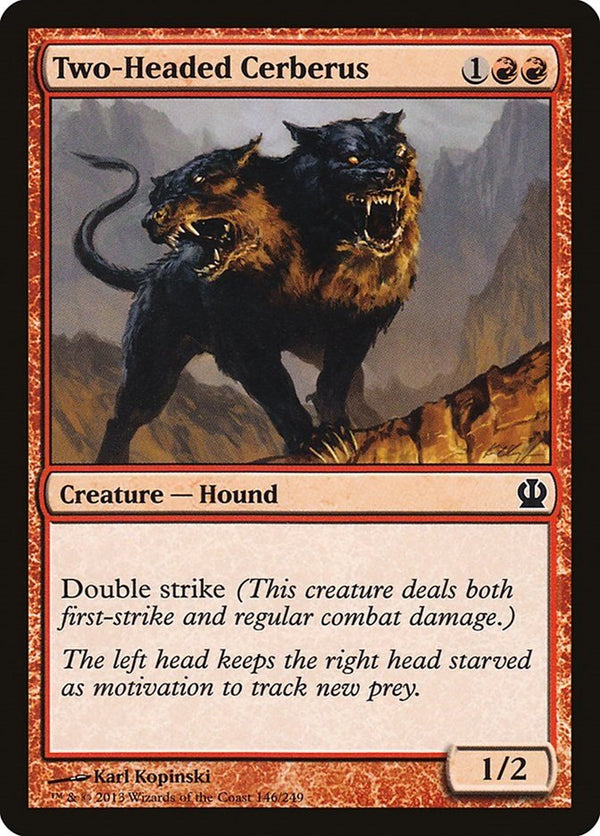 Two - Headed Cerberus [THS - 146] - Cartes Sportives Rive Sud